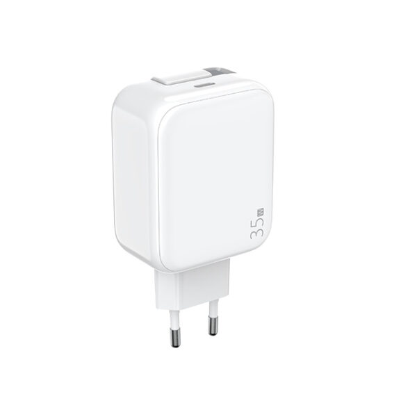 35W Wall Charger with Retractable Cable