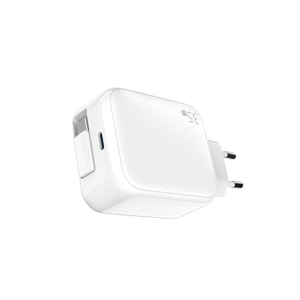 35W Wall Charger with Retractable Cable - Image 2