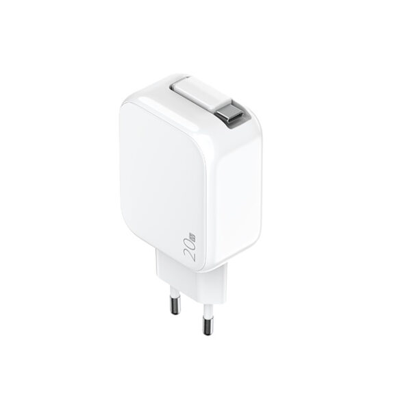 20W Wall Charger with Retractable Cable - Image 4