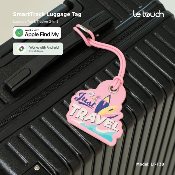 2-in-1 SmartTrack Luggage Tag