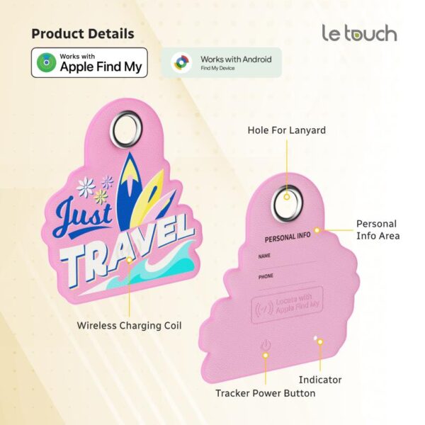 2-in-1 SmartTrack Luggage Tag - Image 3