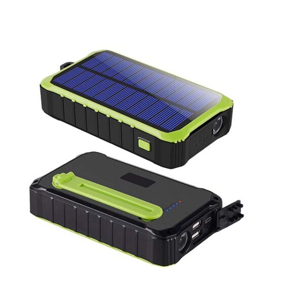 10,000mAh Solar Power Bank - Image 2