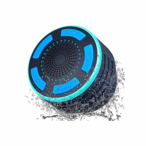 RGB Shower Speaker with Multi-Use Mounting