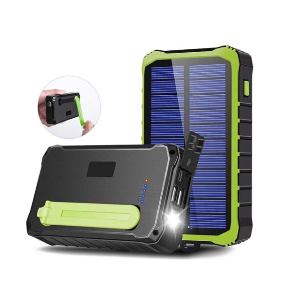 10,000mAh Solar Power Bank - Image 4