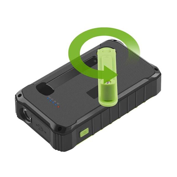 10,000mAh Solar Power Bank - Image 5