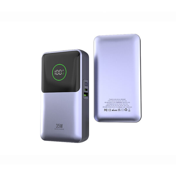 10,000mAh PD35W Retractable Power Bank - Image 2