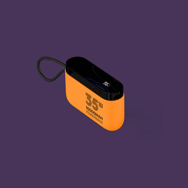 10,000mAh PD35W Built-in Cable Power Bank - Image 6