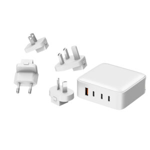 200W GaN PD3.0 Travel Charger 3 USB-C + 1 USB-A