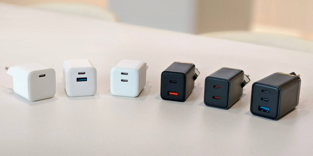 65W charger, for laptop, phones