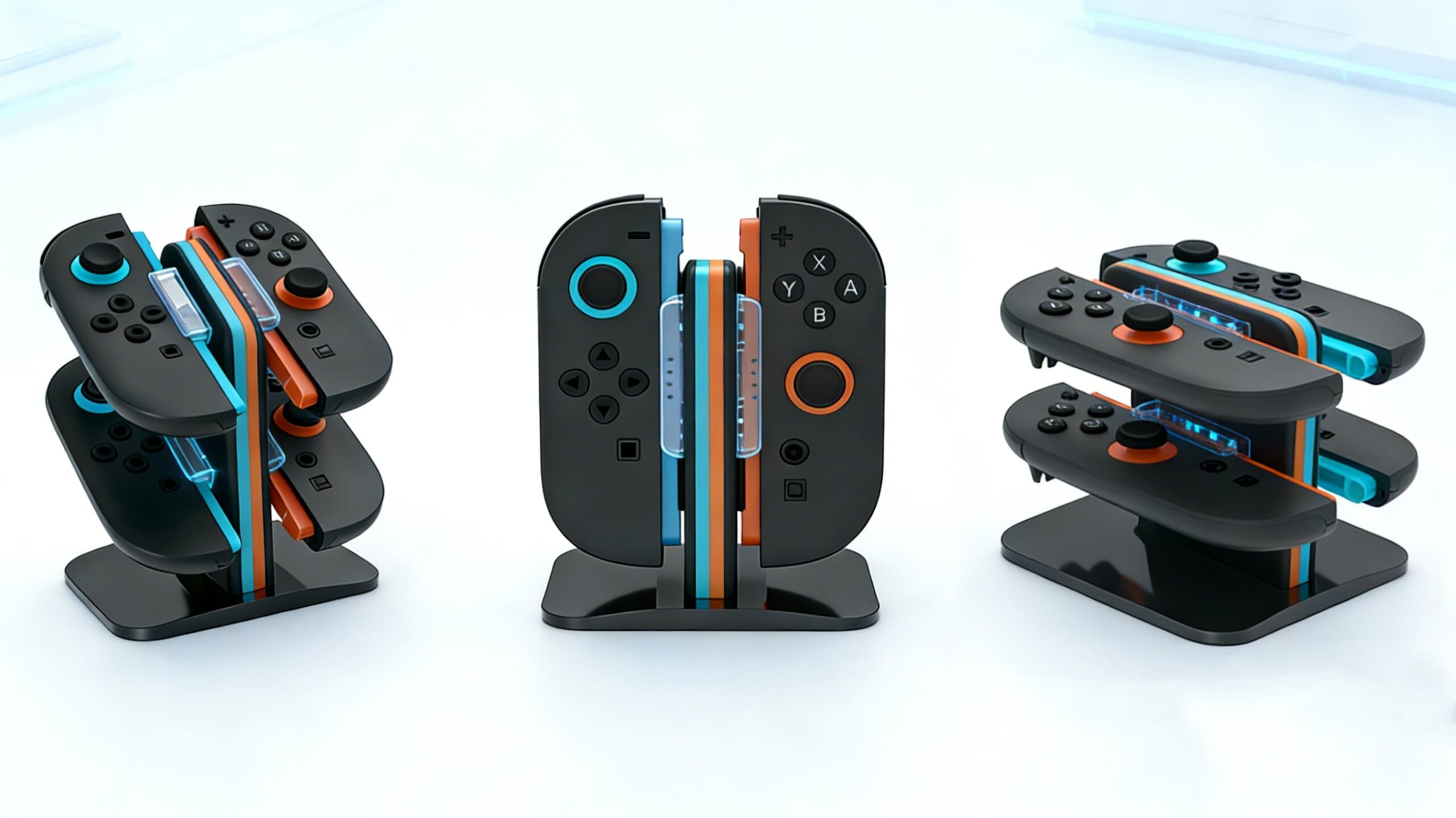 Switch 2 Quad Charging Dock series