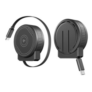 Magnetic Wireless Charger with Interchangeable Mounts