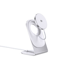 Qi2.2 Magnetic Wireless Charger with Aluminum Stand