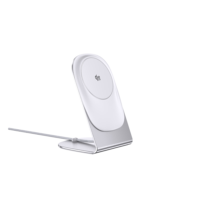 Qi2.2 Magnetic Wireless Charger with Aluminum Stand - Image 2